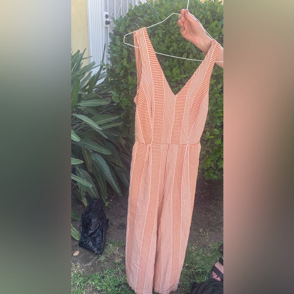 Women’s Striped Jumpsuit